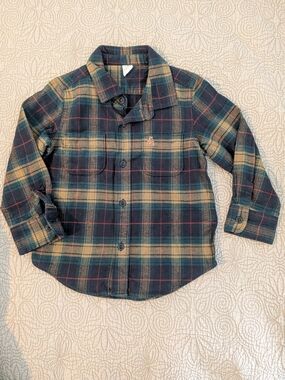 TWO Boys Plaid Button-Down Shirts - Peek And Gap
